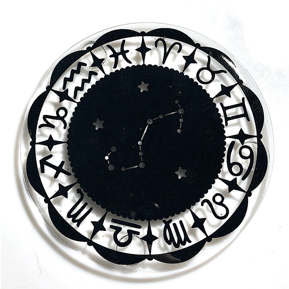 ✨Handmade✨♏️Scorpio  Zodiac Coaster set of 4 - Picture 6 of 8